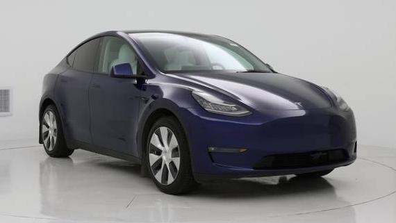 TESLA MODEL Y 2021 5YJYGDEE5MF245197 image
